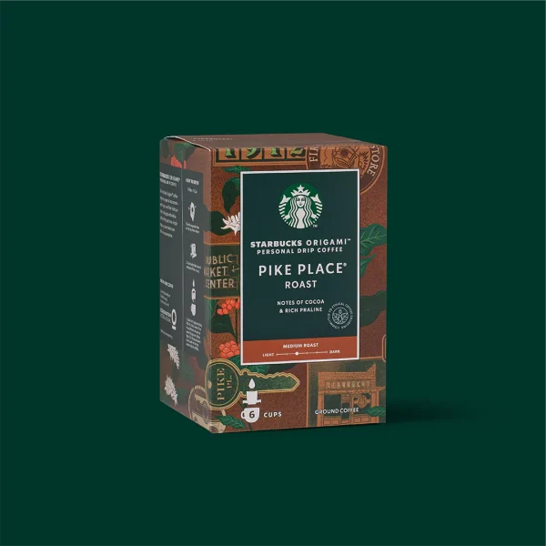 Straight Tumbler - 20 oz., Starbucks® Pike Place Ground Coffee